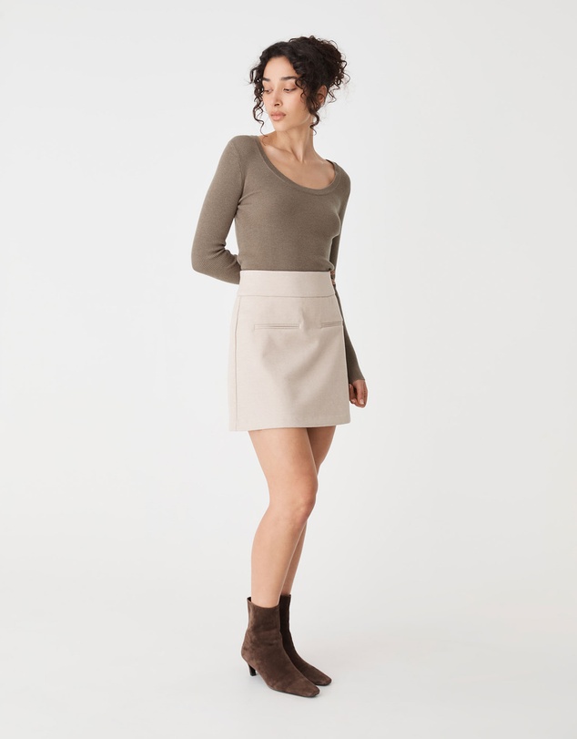 Forcast - Samira Scoop Neck Knit