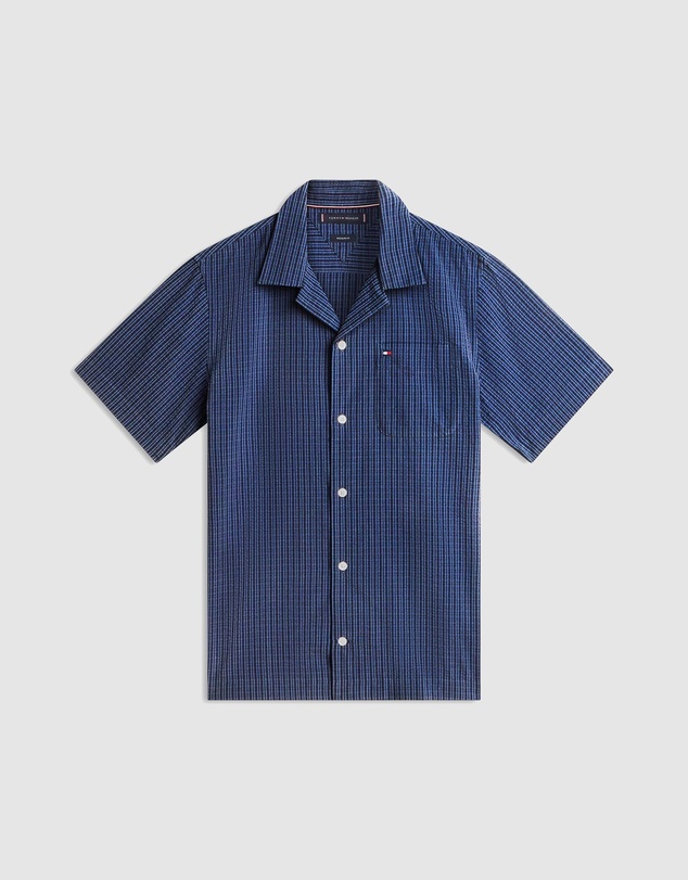 Tommy Hilfiger - Seersucker Camp Shirt