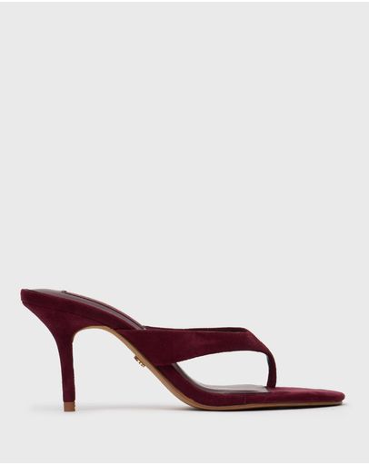 Burgundy Suede