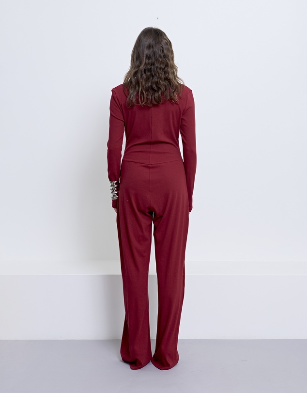 PFEIFFER - Biscayne Jumpsuit Sangria