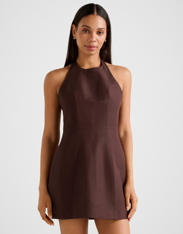 Forever New - Corinna Halter Neck Mini Dress