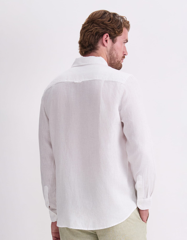 Sportscraft - Long Sleeve Linen Shirt