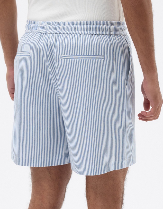 AERE - Striped Relaxed Shorts