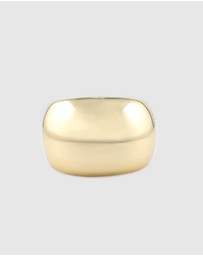Izoa - Dome Chunky Bangle Cuff