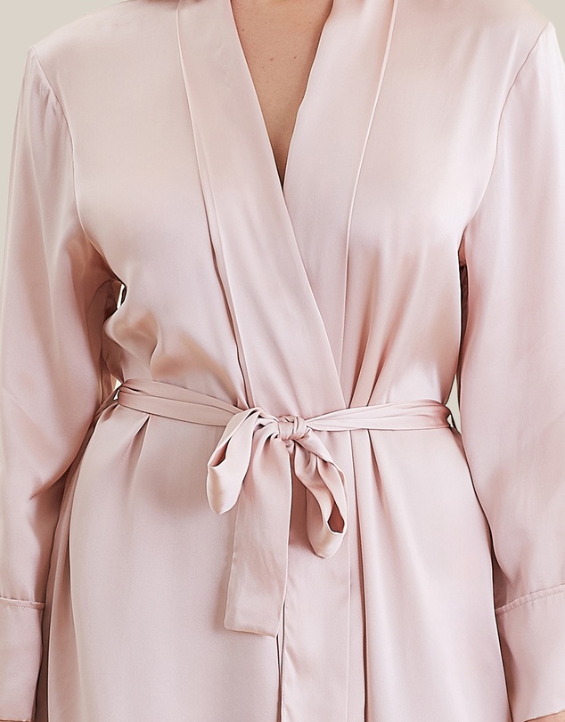 Papinelle - Audrey Washable Silk Long Robe
