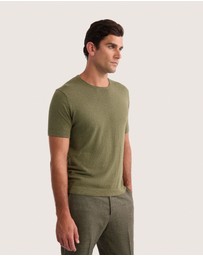 Oxford - Theodore Crew Neck Knitted T-Shirt