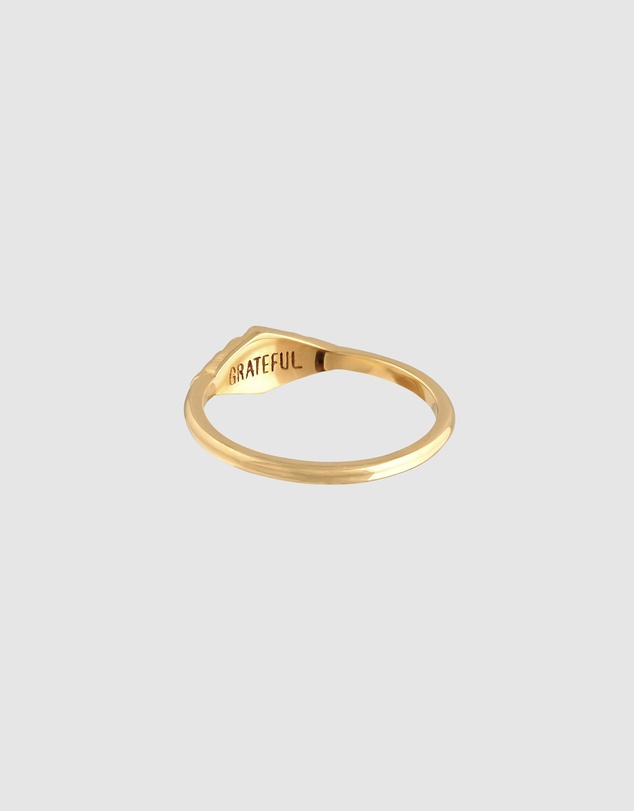 Haze & Glory - ICONIC EXCLUSIVE - Gratitude Ring - 9K Solid Gold