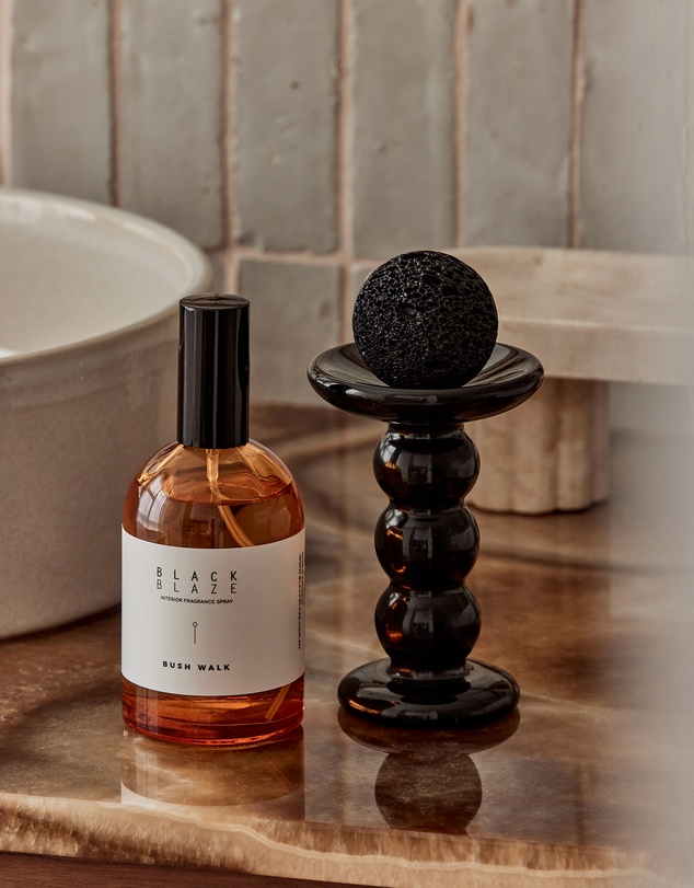 Black Blaze - Halo Lava Rock Diffuser Set