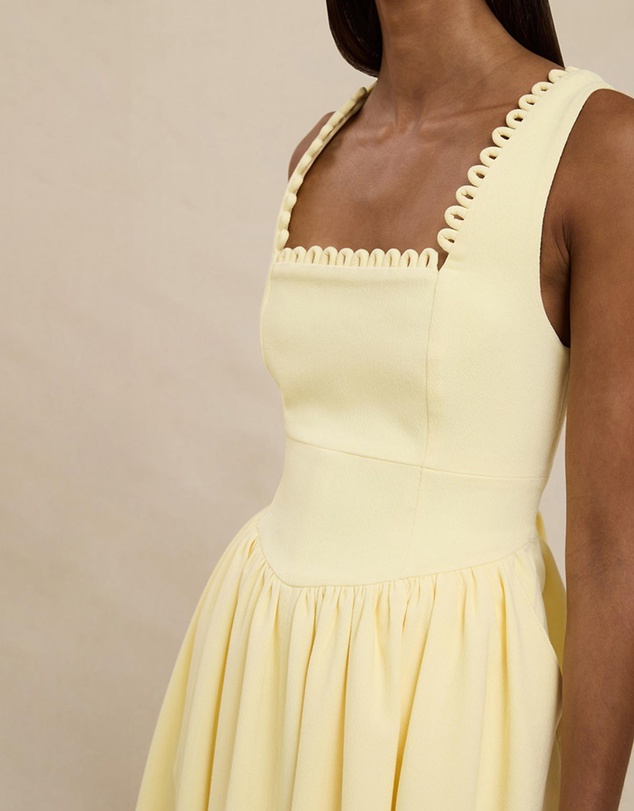 BY JOHNNY. - Nova Scallop Midi Dress