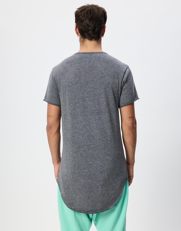 Surrounded By Ghosts - The Agrellite Curved Hem T-Shirt