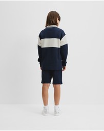 Country Road - Organically Grown Cotton Stripe Rugby Top