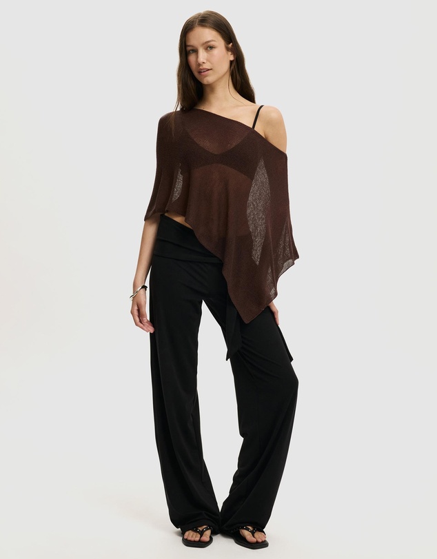 Cotton On - Sheer Knit Poncho