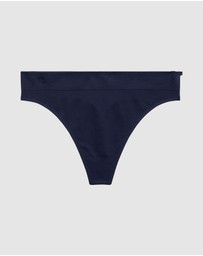 Lauren by Ralph Lauren - Lauren Seamless Recycled Jersey Thong