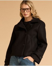 MVN - Short Funnel Neck Jacket