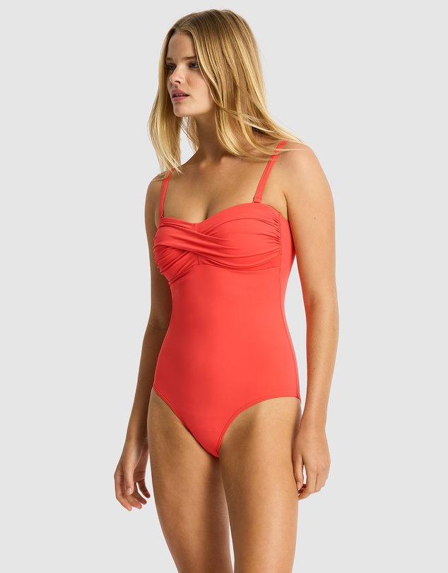 Sea Level Australia - Essentials Edit Twist Bandeau One Piece