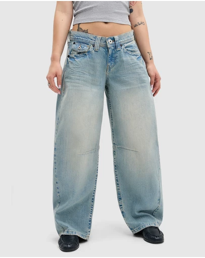 BDG By Urban Outfitters - BDG Kayla Cocoon Light Vintage Jeans