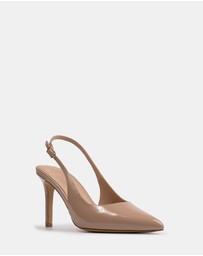 Wittner - Riker Patent Leather Slingbacks
