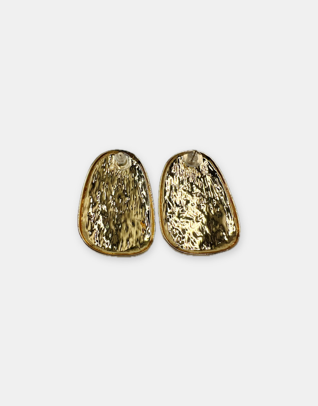 Izoa - Isadora Statement Stud Earrings Green