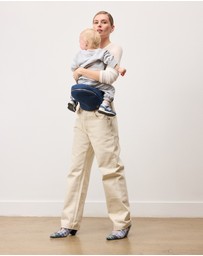 portier - The Brio Belt Toddler Carrier - Blue Denim