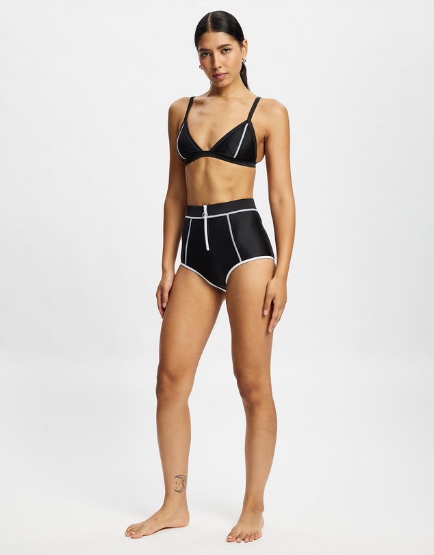 Duskii - High Waist Zip Bottom