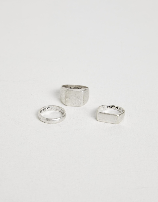 Standard - Ring 3 Pack in Silver