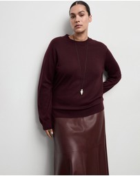 M.N.G - Round-Neck Knitted Sweater
