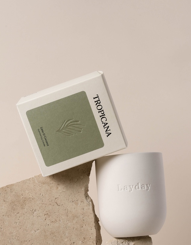 Layday - Tropicana Candle - Lime & Coconut