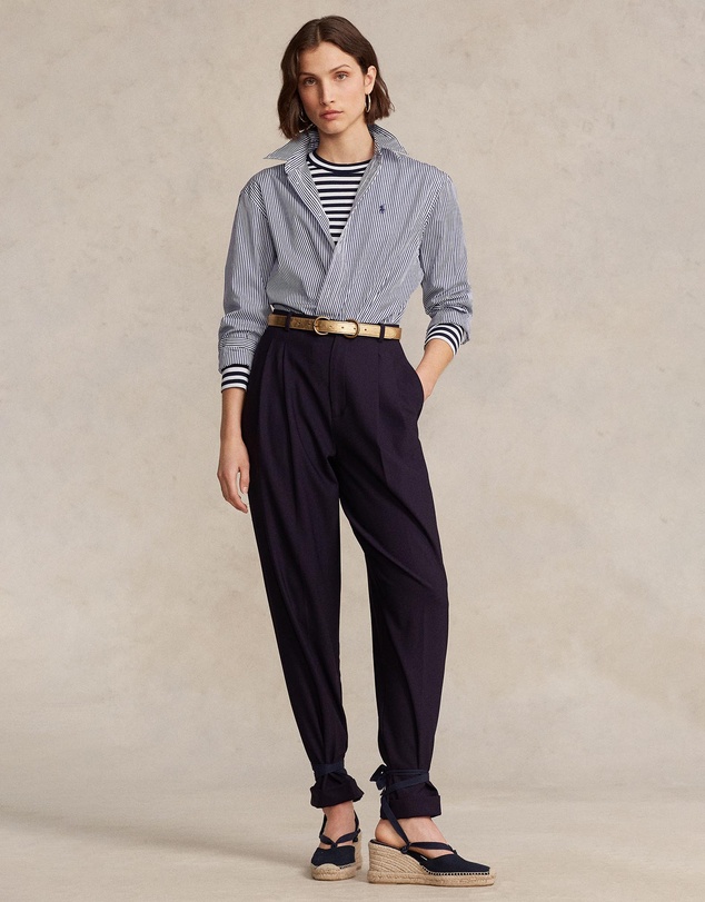 Polo Ralph Lauren - Classic Fit Striped Cotton Shirt -ICONIC EXCLUSIVE