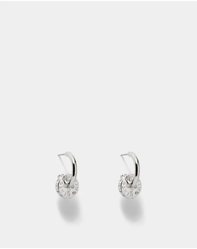 MIMCO - Signatura Charm Hoop Earrings