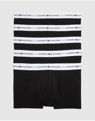 Tommy Hilfiger - 5-Pack Logo Waistband Trunks
