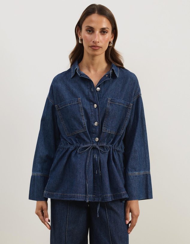 Atmos&Here - Alma Denim Chambray Shirt