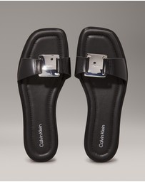 Calvin Klein - Leather Slides
