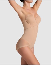 Leonisa - Sheer Highlight Extra-High Waist Butt-Lift Shaper Brief