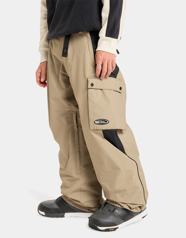 Quiksilver - Mens Snow Down Cargo Snow Pants