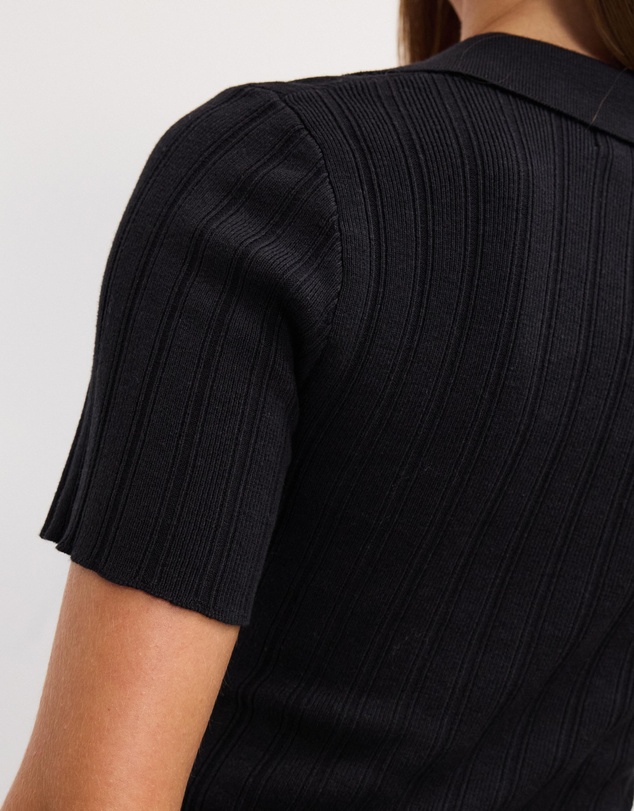 The Fated - Miles Collared Knit Top