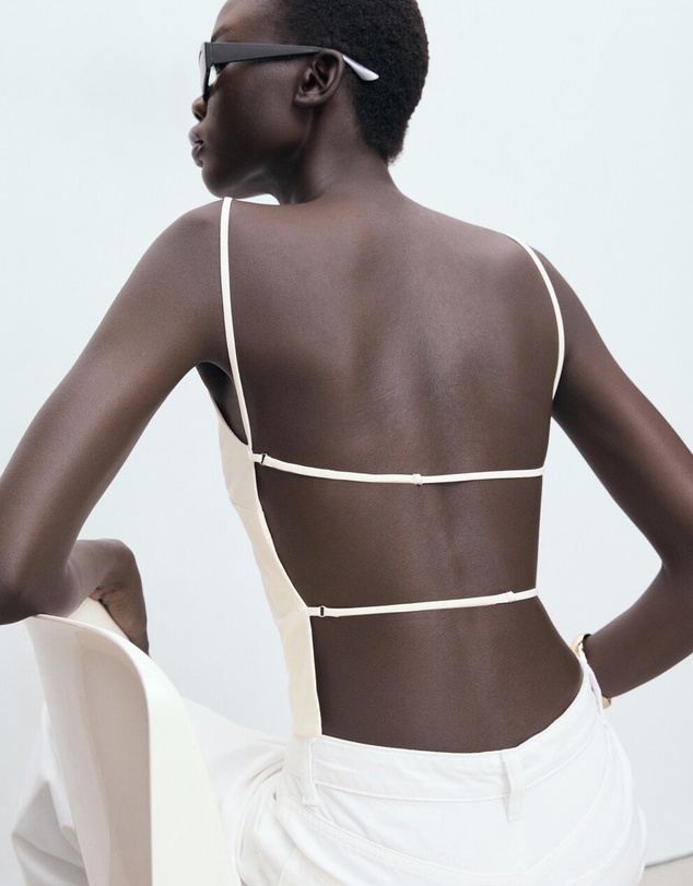 M.N.G - Open-Back Top