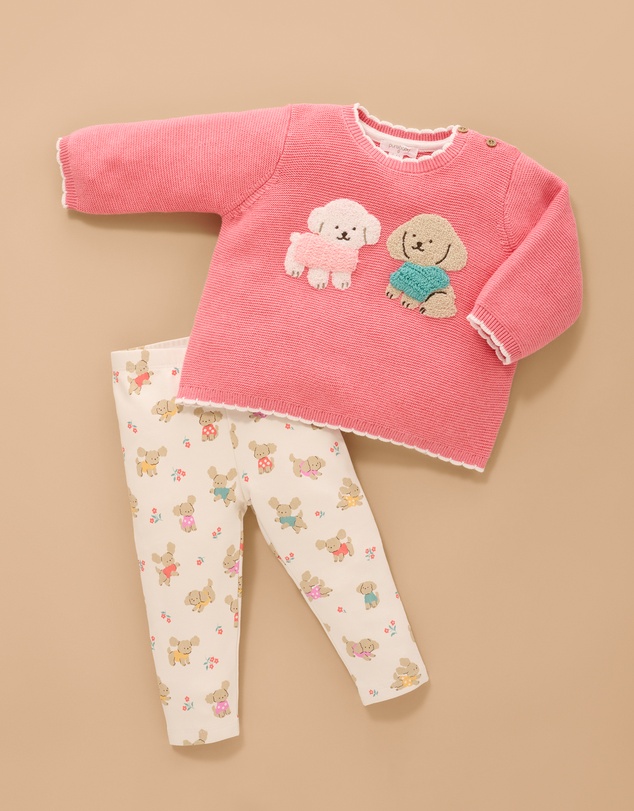 Purebaby - Thick Leggings-Kids-Babies