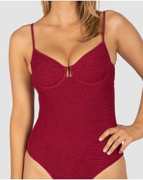 Baku Swimwear - Ibiza Underwire Balconette One Piece Swimsuit