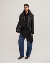 Witchery - Long Sleeve Asymmetric Tunic Top