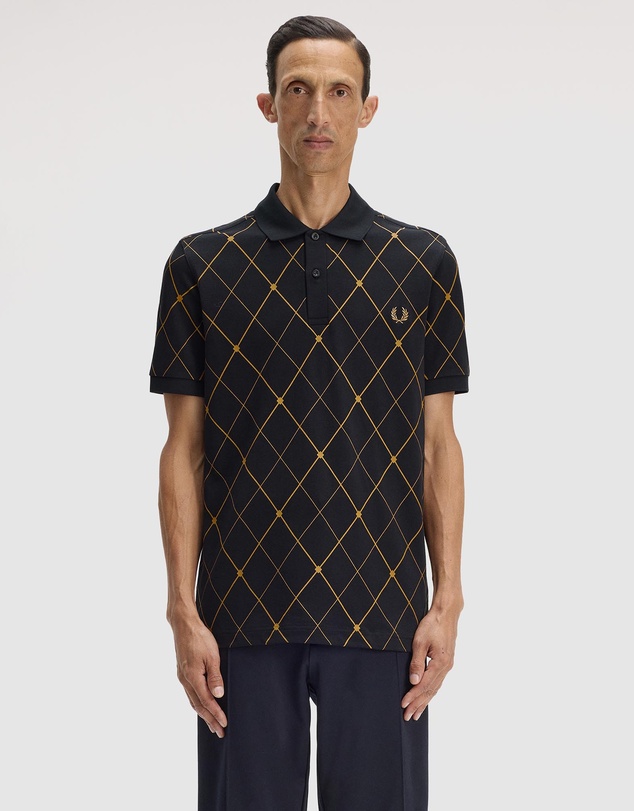 Fred Perry - Argyle Print Fred Perry Shirt