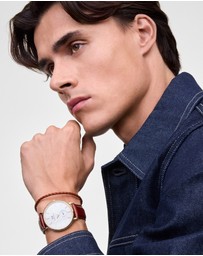 Daniel Wellington - Daniel Braided Leather Bracelet St Mawes 3.0mm G