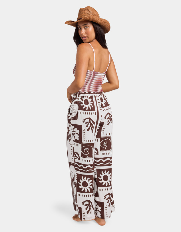 Roxy - Womens Cowrie Elastic Waist Pants