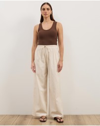 Atmos&Here - Willow Cotton Twill Pants