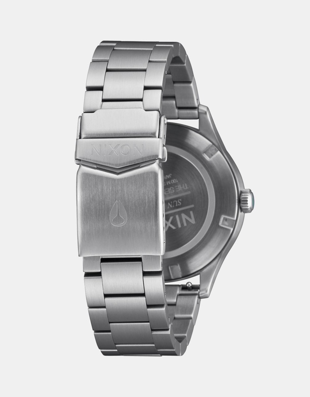 Nixon - Sentry Solar Stainless Steel
