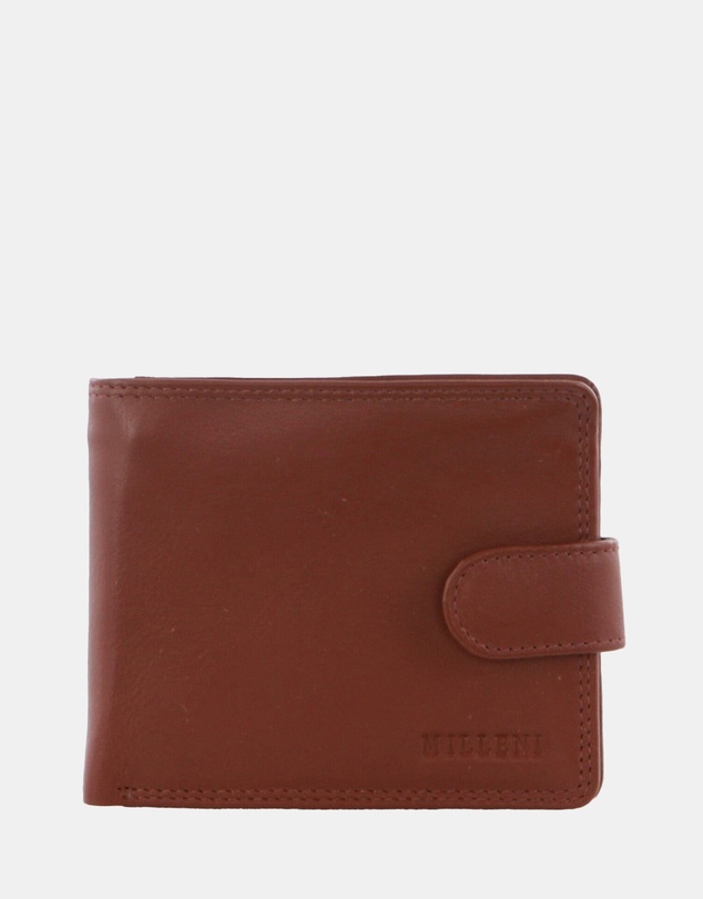 Milleni - Milleni Leather Men's Tab Wallet