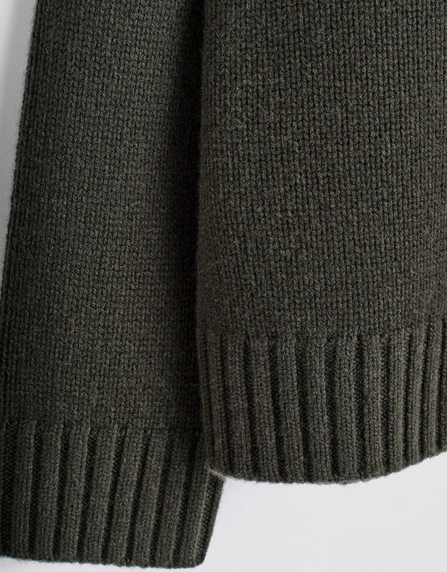 COS - Chunky Cashmere Funnel-Neck Jumper