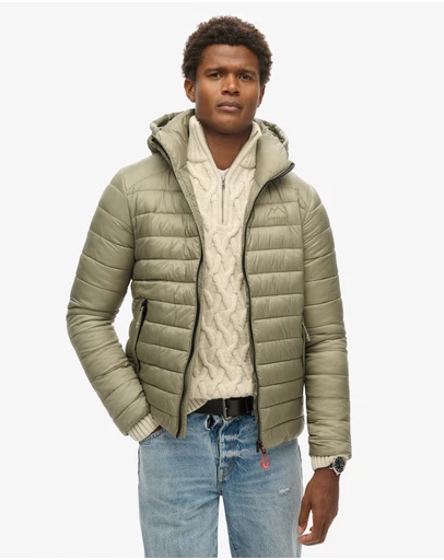 Superdry - Hooded Fuji Sport Padded Slim Fit Jacket