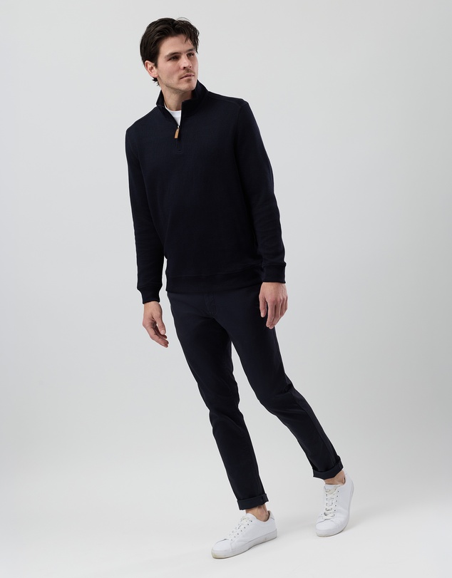 Wayver - French Rib Half Zip