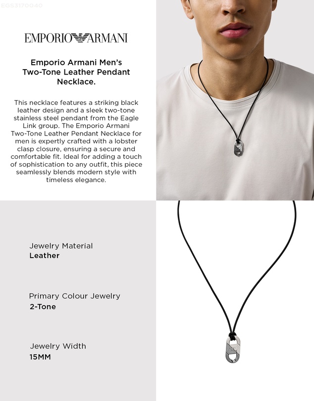 Emporio Armani - Two Tone Necklace
