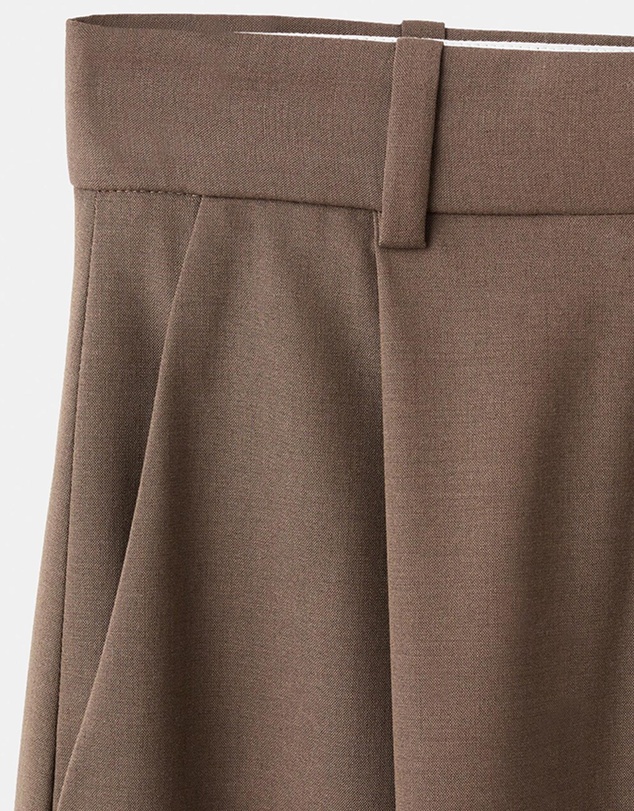 M.N.G - Pleated Straight-Leg Suit Trousers